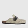 JW Anderson Logo-Embroidered Felt Loafers - Image 1