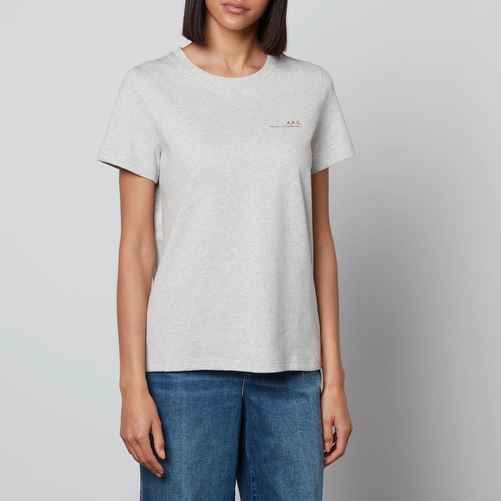 A.P.C. Item Cotton-Jersey T-Shirt Image 1