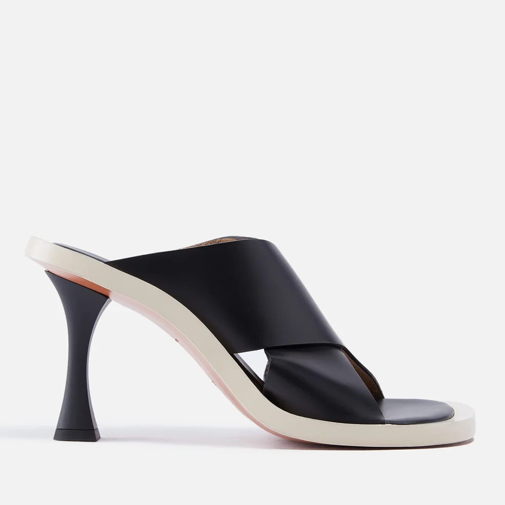 Proenza Schouler Heeled Leather Mules Image 1
