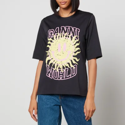 Ganni Organic Cotton-Jersey T-Shirt