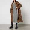 Ganni Quilted Ripstop Coat - Image 1