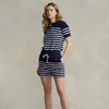 Polo Ralph Lauren Stripe Athletic Fleece Shorts - Image 1