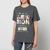P.E Nation Longitude Printed Organic Cotton-Jersey T-Shirt - Image 1