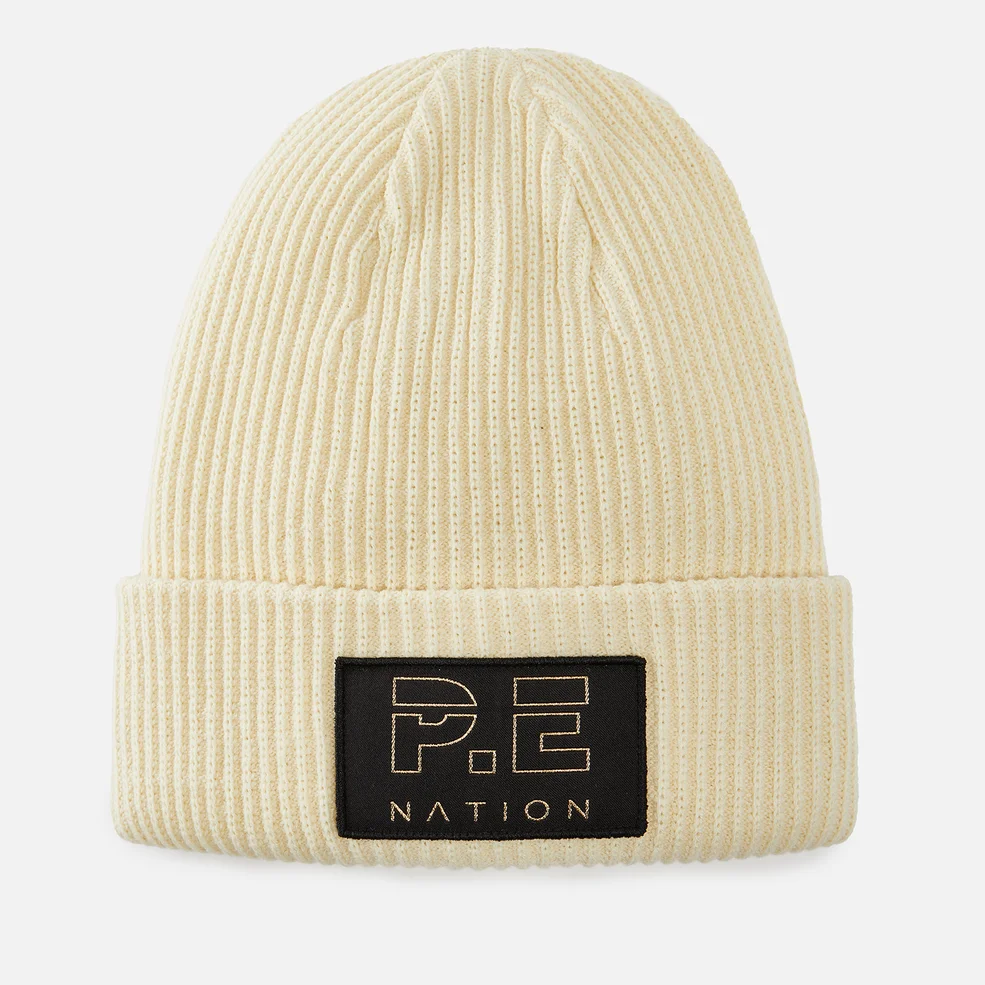 P.E Nation Layback Wool and Cotton-Blend Beanie Image 1