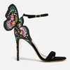Sophia Webster Women's Chiara Embellished Heeled Sandals - Black/Papillon Paradise Print - Image 1