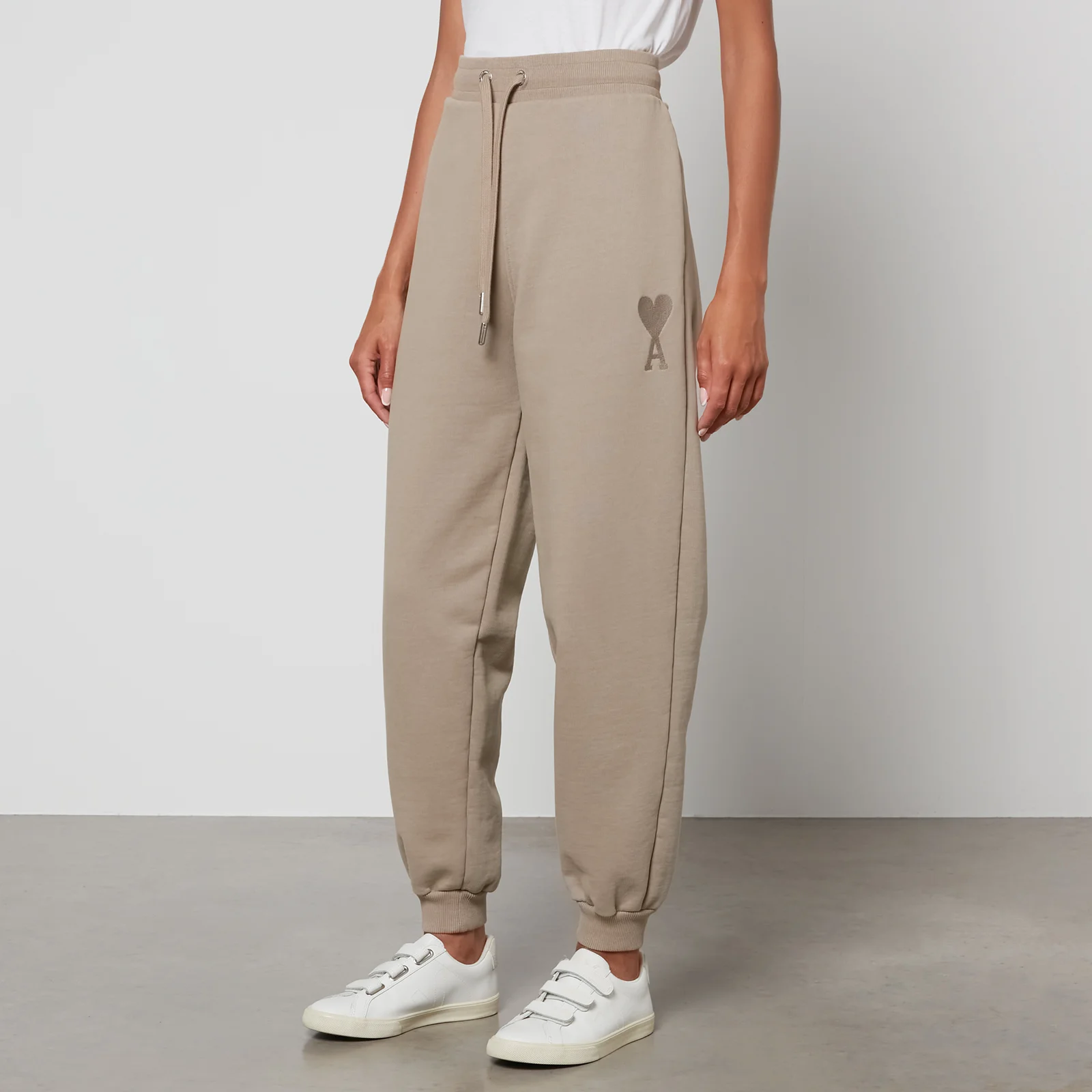 AMI De Coeur French Cotton-Terry Joggers Image 1