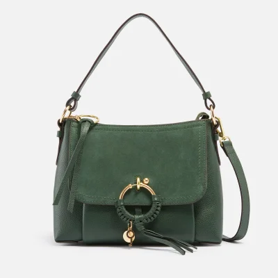 See By Chloé Joan Small Leather and Suede Bag