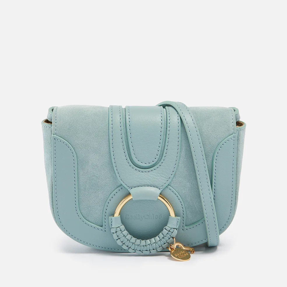 See By Chloé Small Hana Leather and Suede Bag Image 1