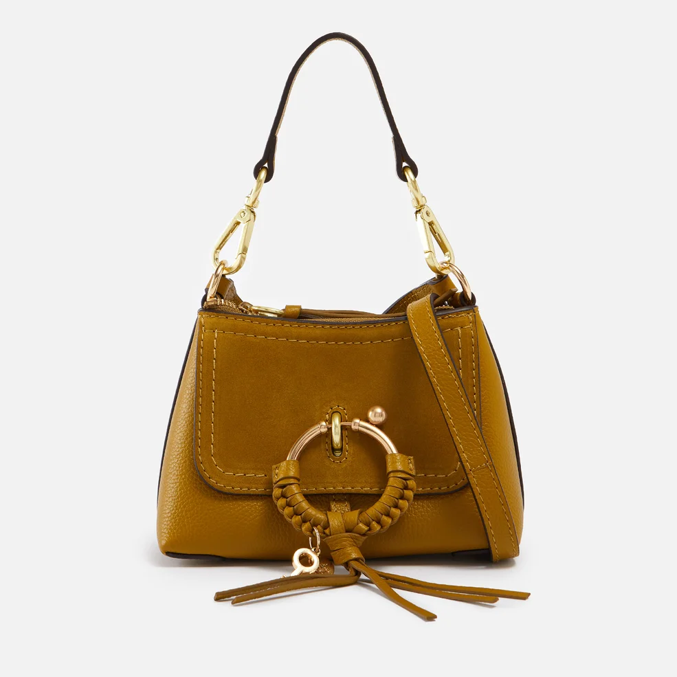 See By Chloé Mini Joan Suede and Leather Bag Image 1