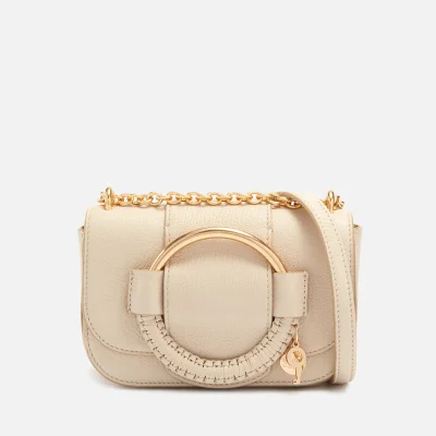 See By Chloé Hana Leather and Gold-Tone Detail Crossbody Bag