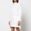 Thom Browne Pleated Oxford Cotton Shirt Dress - Image 1