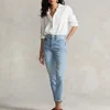 Polo Ralph Lauren Callen Straight-Leg Stretch-Denim Jeans - Image 1