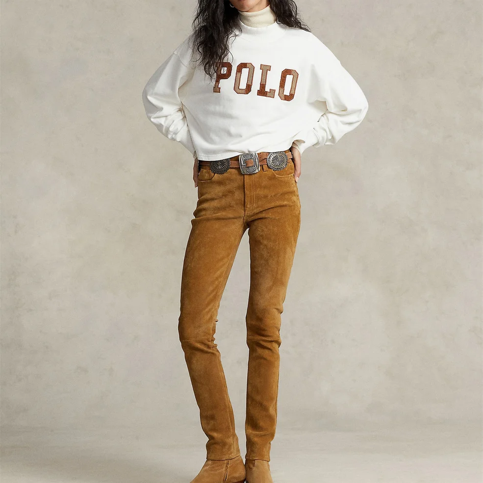 Polo Ralph Lauren Nevis Logo-Appliquéd French Cotton-Terry Sweatshirt Image 1
