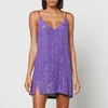 In the Mood for Love New York Sequined Mesh Mini Dress - Image 1