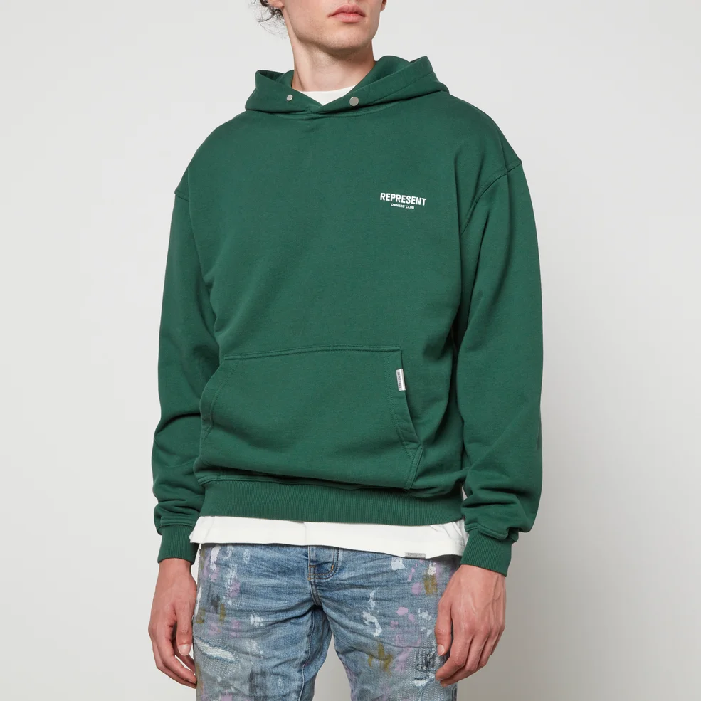 Represent Owners Club Cotton-Jersey Hoodie Image 1