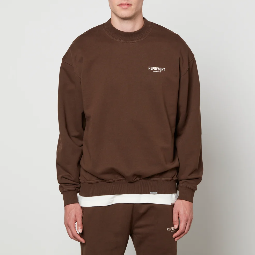 Represent Owners Club Cotton-Jersey Sweatshirt Image 1