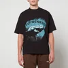 Represent Shark Printed Cotton-Jersey T-Shirt - Image 1
