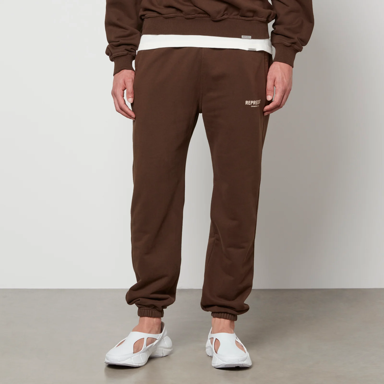 Represent Owners Club Relaxed Cotton-Jersey Joggers Image 1