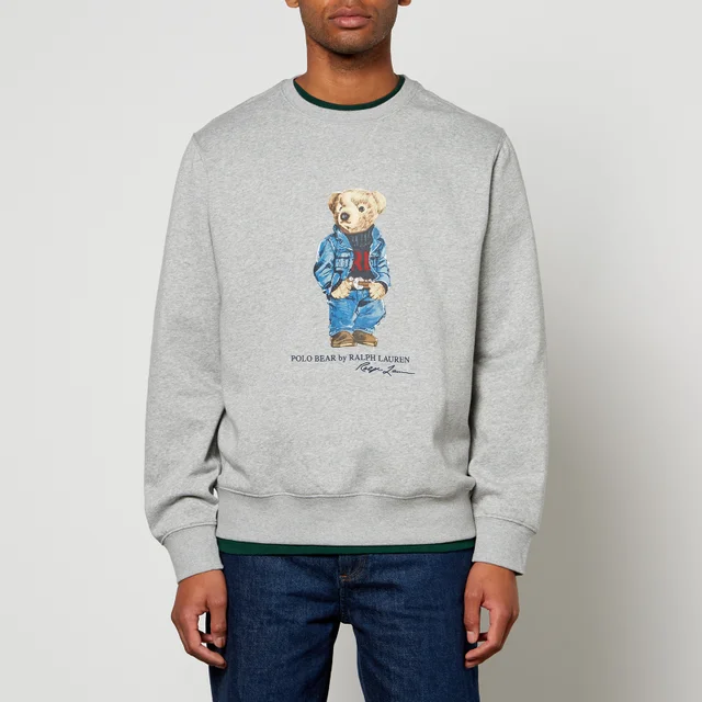 Polo Ralph Lauren Denim Bear Cotton-Blend Sweatshirt