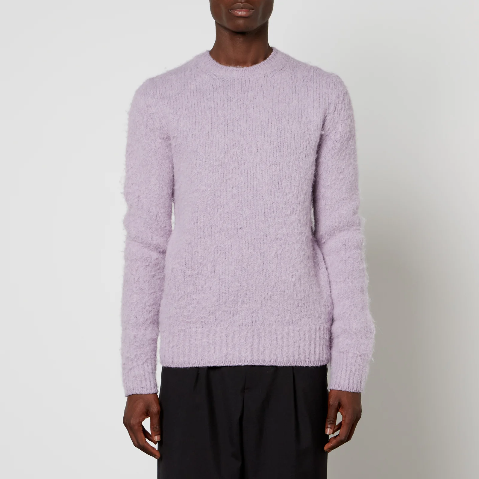 AMI Brushed Knitted Jumper Image 1