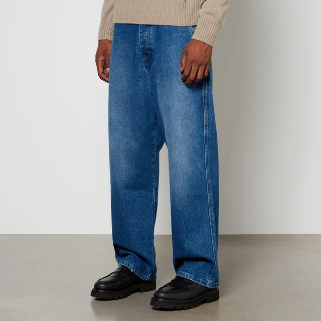 AMI Alex Mid Wash Indigo Denim Jeans