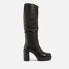 3.1 Phillip Lim Naomi Leather Platform Boots - UK 6 - Image 1