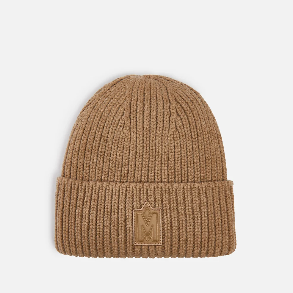 Mackage Jude M Logo-Patched Rib-Knitted Beanie Image 1