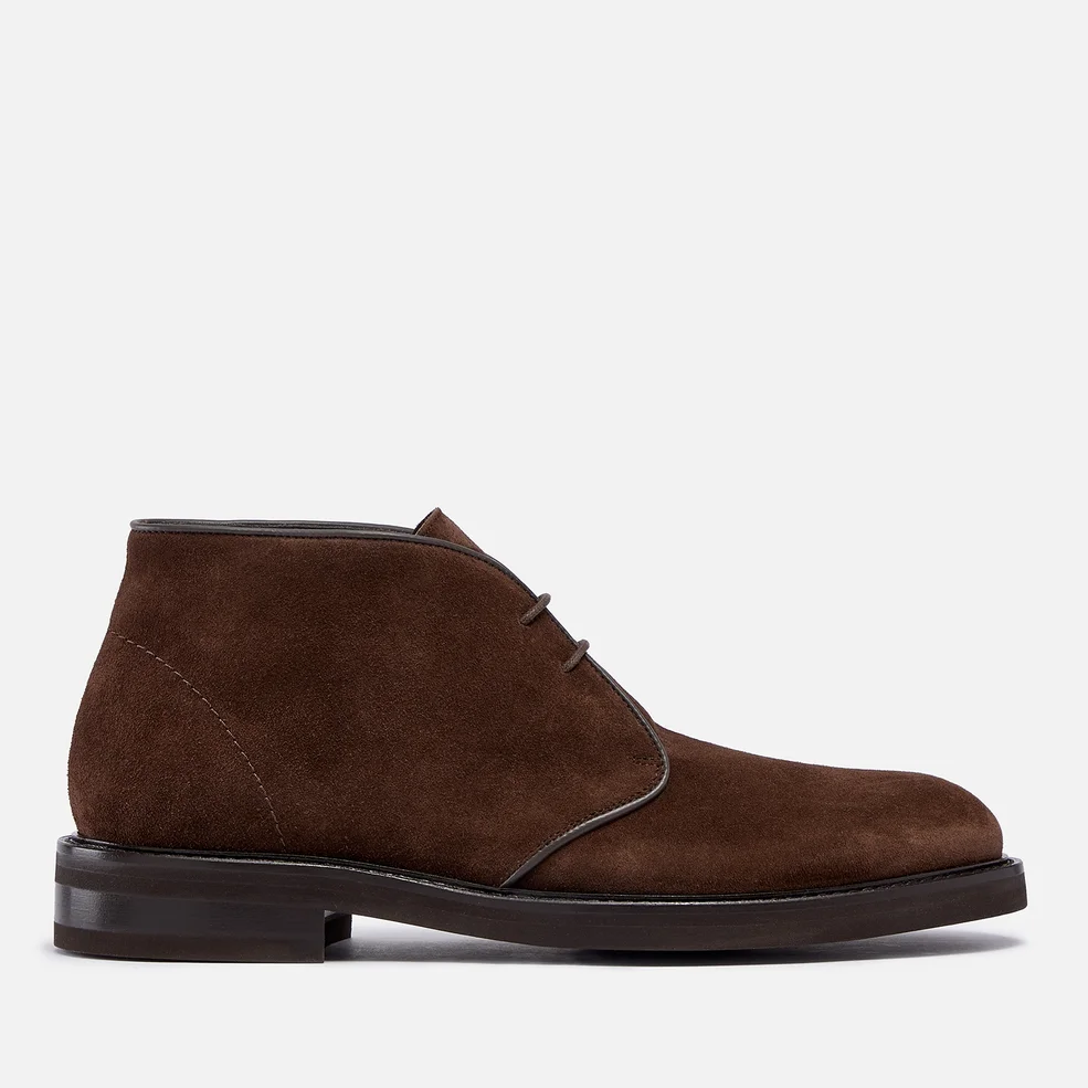 Canali Suede Chukka Boots Image 1