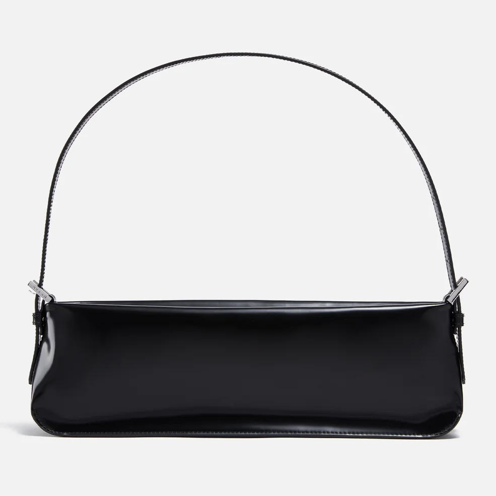 BY FAR Dulce Patent-Leather Shoulder Bag Image 1