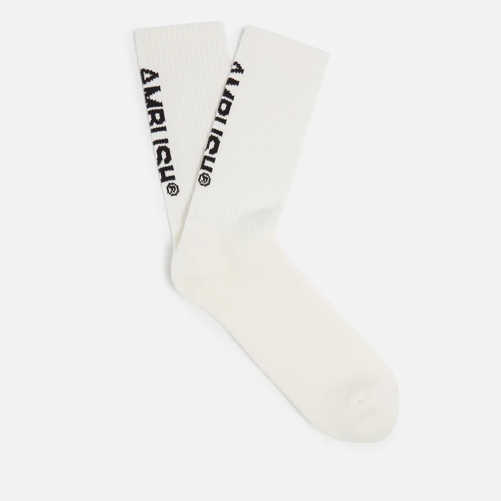 AMBUSH Logo-Jacquard Cotton-Blend Socks Image 1