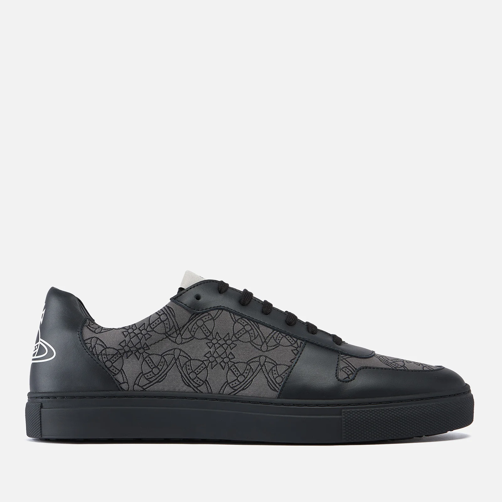 Vivienne Westwood Jacquard and Leather Trainers Image 1