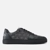 Vivienne Westwood Jacquard and Leather Trainers - Image 1