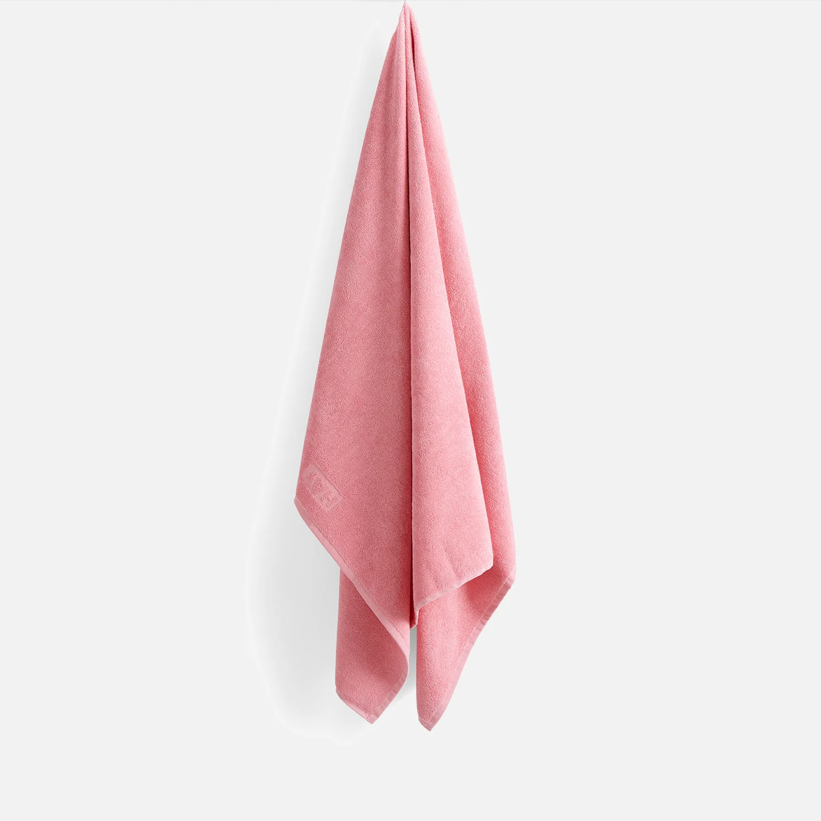 HAY Mono Towel - Pink - Hand Image 1