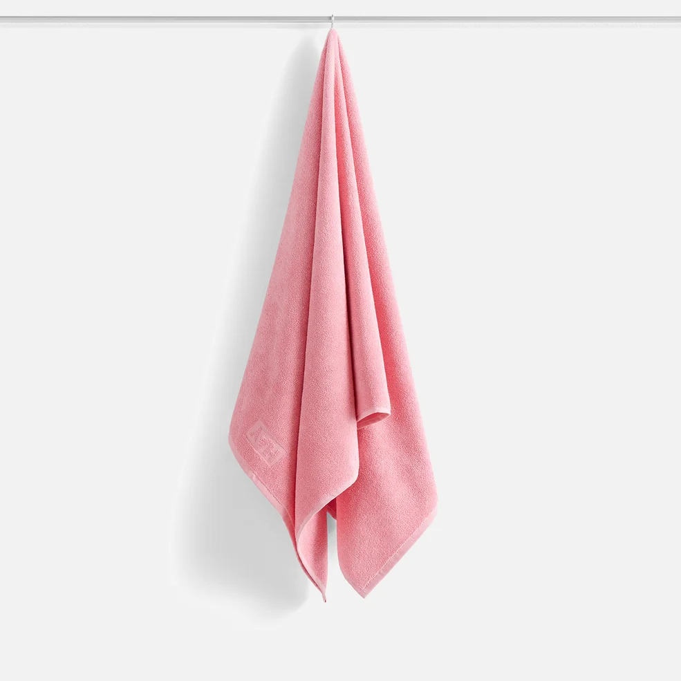 HAY Mono Towel - Pink Image 1
