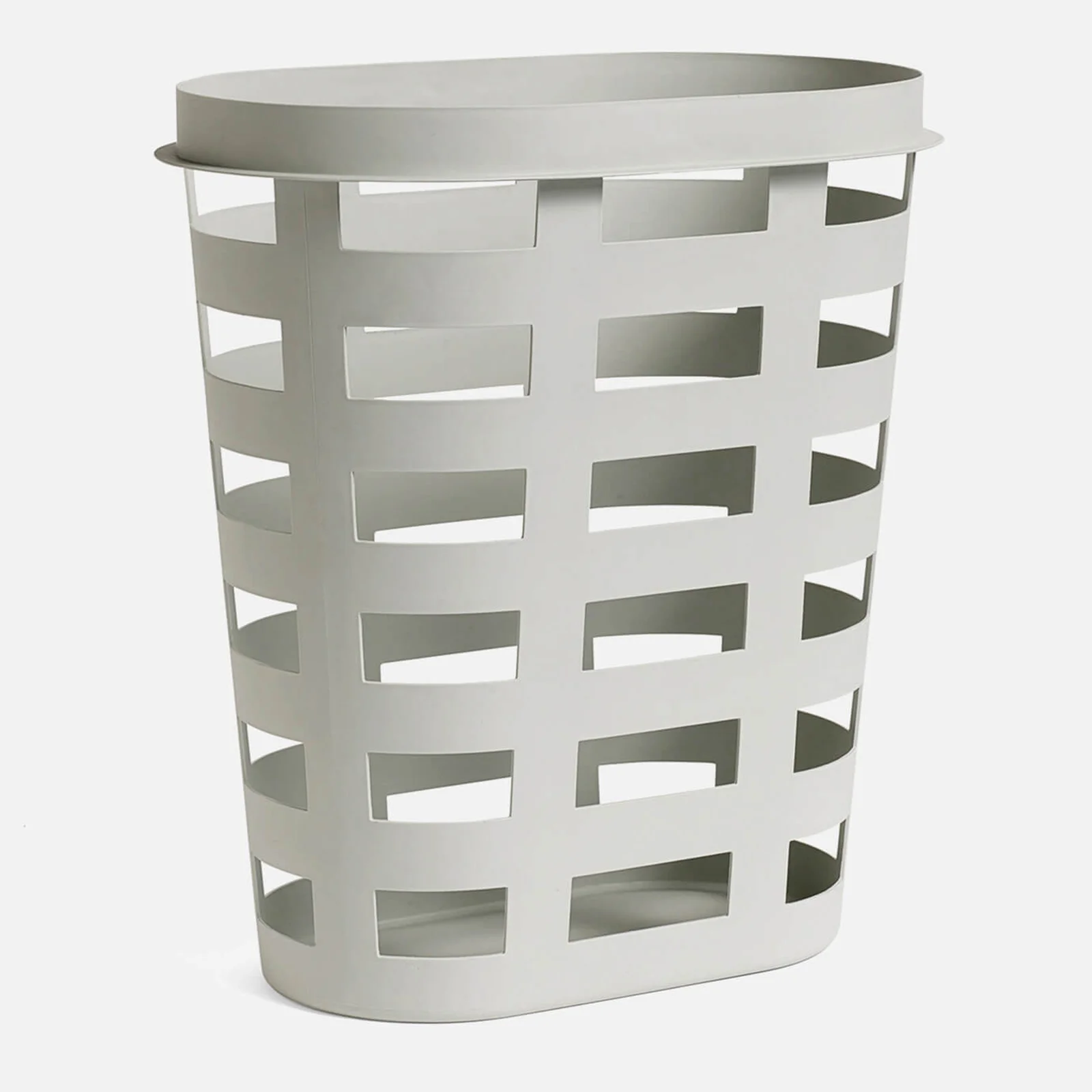 HAY Laundry Basket - Light Grey - Large Image 1
