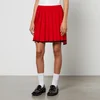 Thom Browne Pleated Wool-Blend Mini Skirt - Image 1