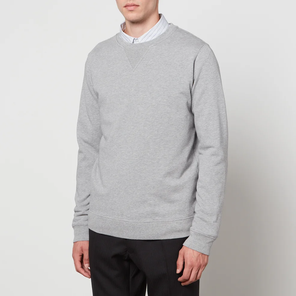 Maison Margiela Loopback Cotton-Jersey Sweatshirt Image 1
