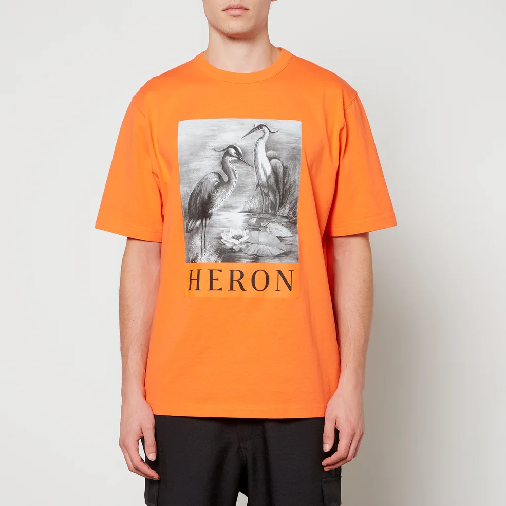 Heron Preston Organic Cotton-Jersey T-Shirt Image 1