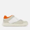 Heron Preston Men's Low Key Leather and Suede Trainers - Image 1