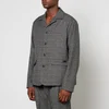 4SDesigns Cotton and Wool-Blend Shirt Blazer - Image 1