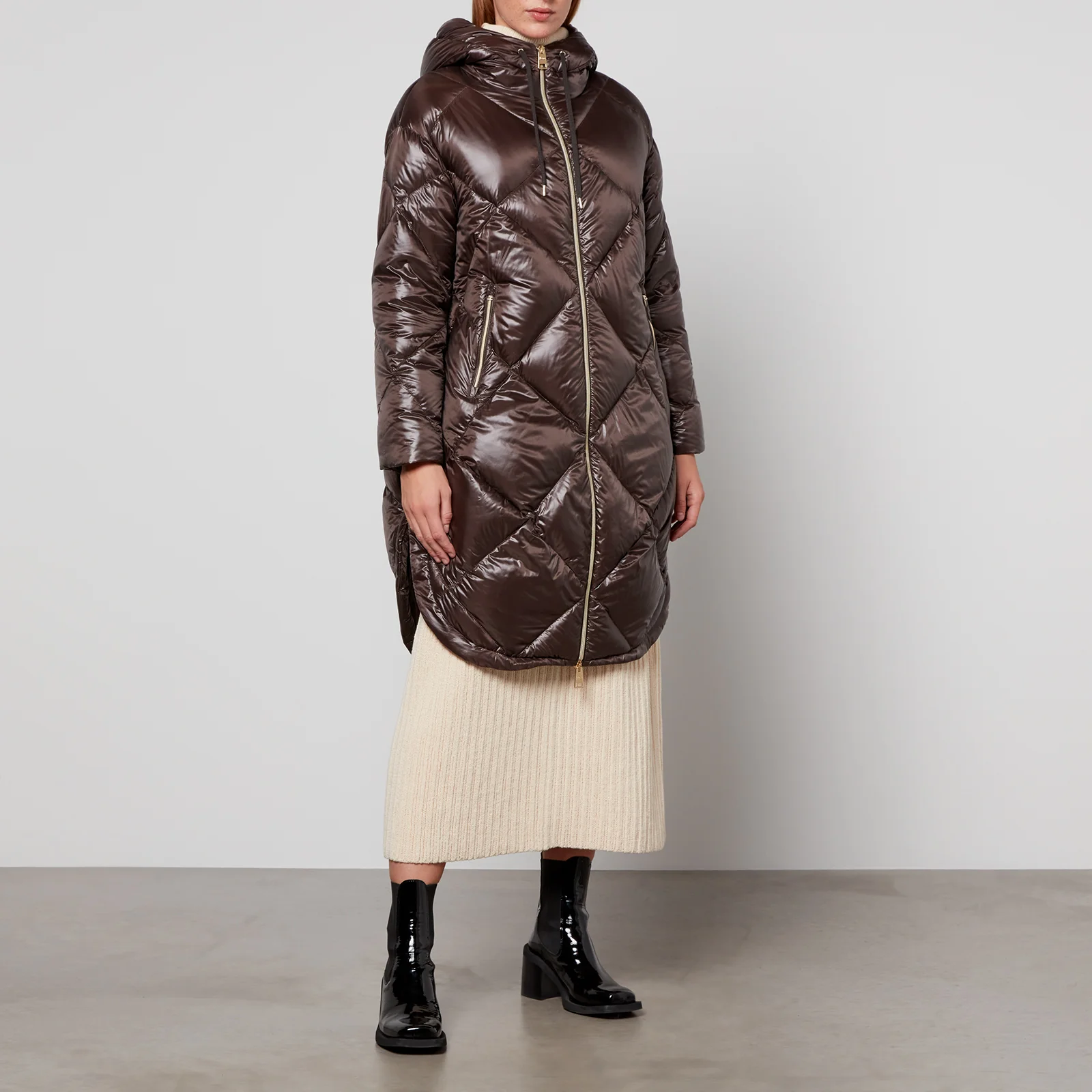 Herno Quilted Nylon Puffer Coat Image 1