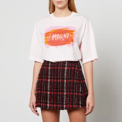 Marni Logo-Printed Cotton T-Shirt