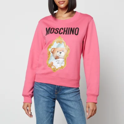 Moschino Bear Cotton-Jersey Sweatshirt