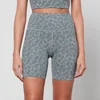 Varley Let's Move Animal-Print Stretch-Jersey Shorts - Image 1