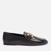 Tod's Chain Ring Leather Loafers - Image 1