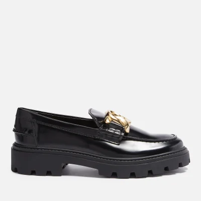 Tod's Gomma Pesante Leather Loafers
