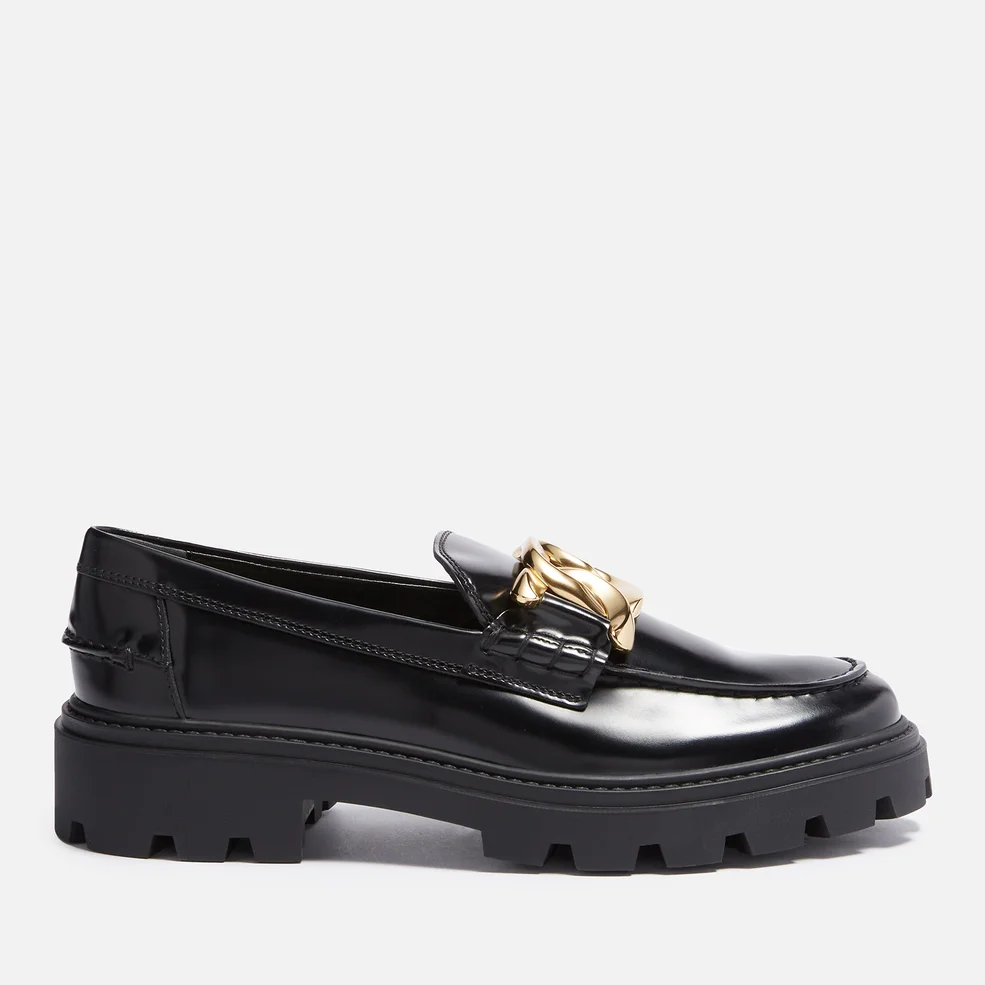 Tod's Gomma Pesante Leather Loafers Image 1