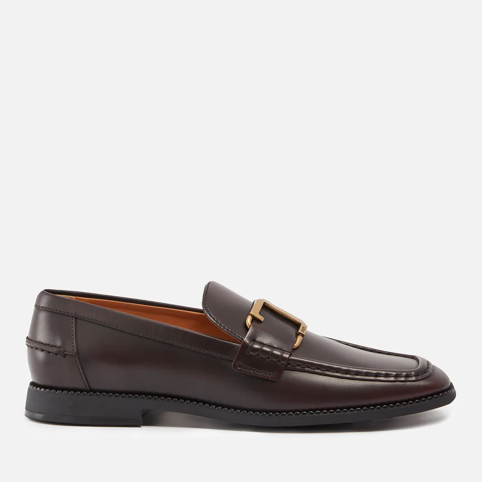 Tod's Timeless T-Bar Leather Penny Loafers Image 1