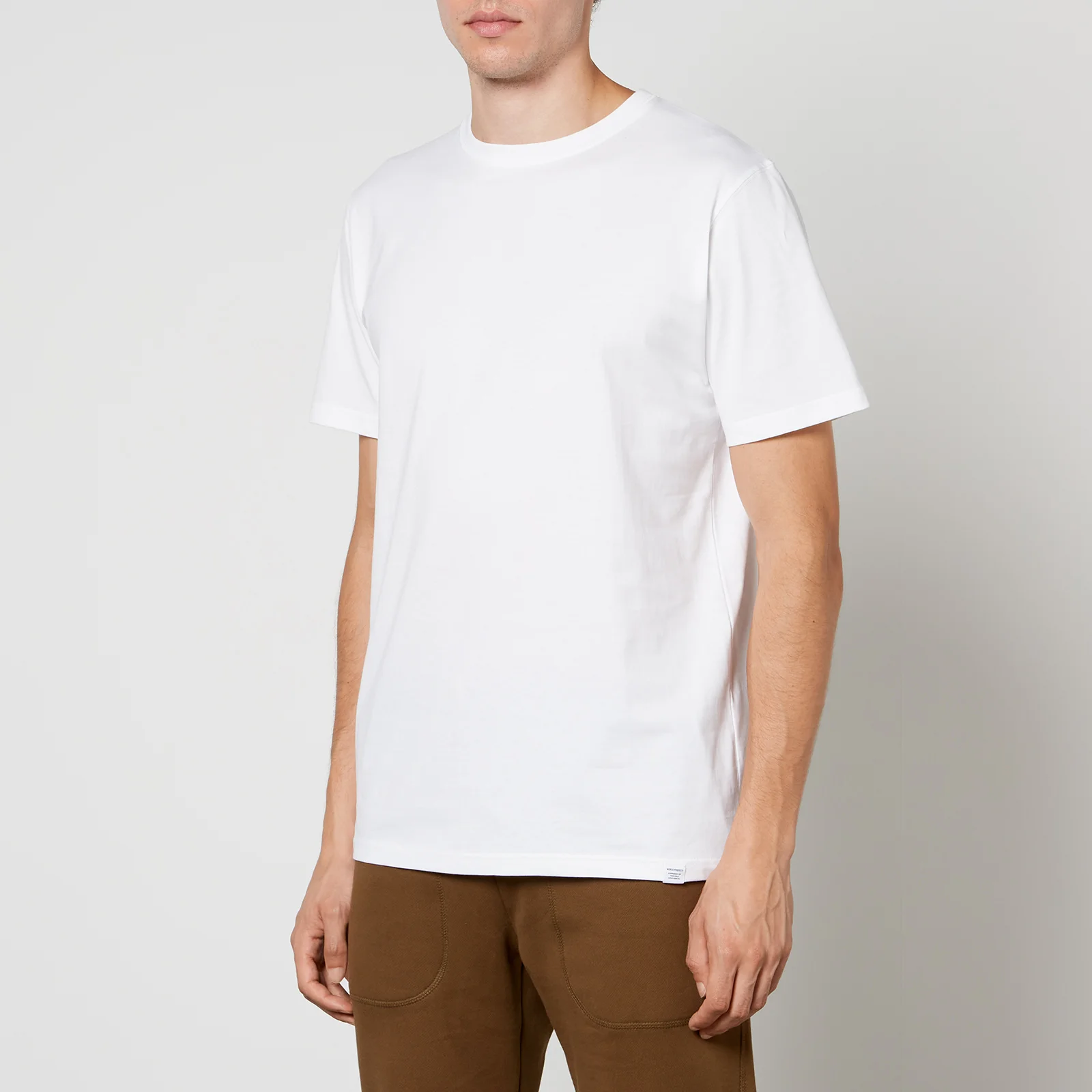 Norse Projects Niels Cotton-Jersey T-Shirt Image 1