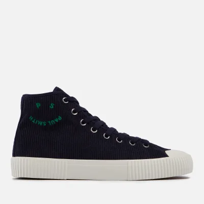 Paul Smith Kibby Cotton-Corduroy High-Top Trainers